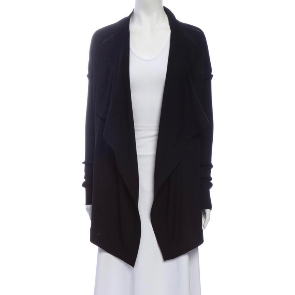 Givenchy Wool Open Front Sweater